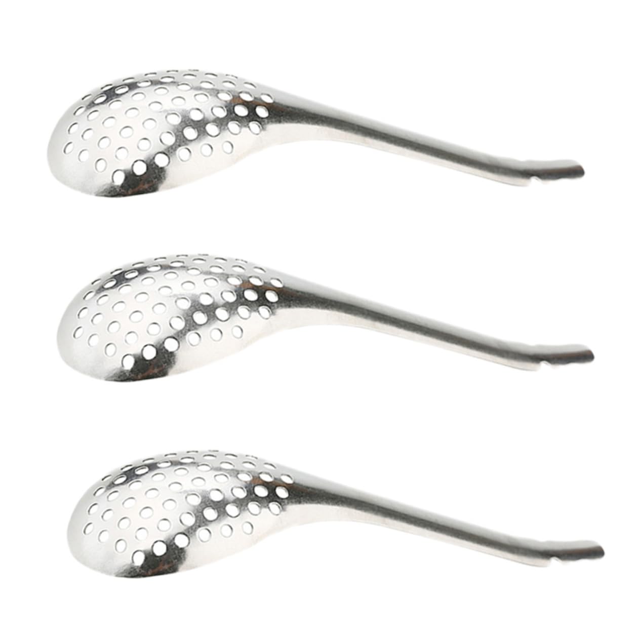 OFFSCH Stainless Steel Caviar Colander 3-piece Set Slotted Spoon for Cooking Utensils Perfect for Spherification Kitchen Tools