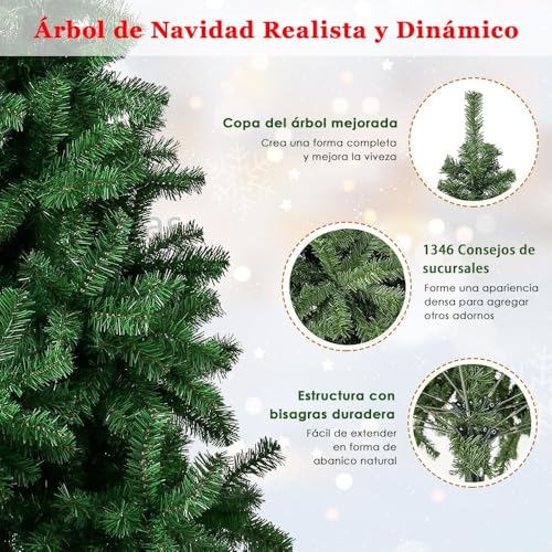 La mejor comparación de Pino navideño los 5 mejores. 23 Imagen adicional