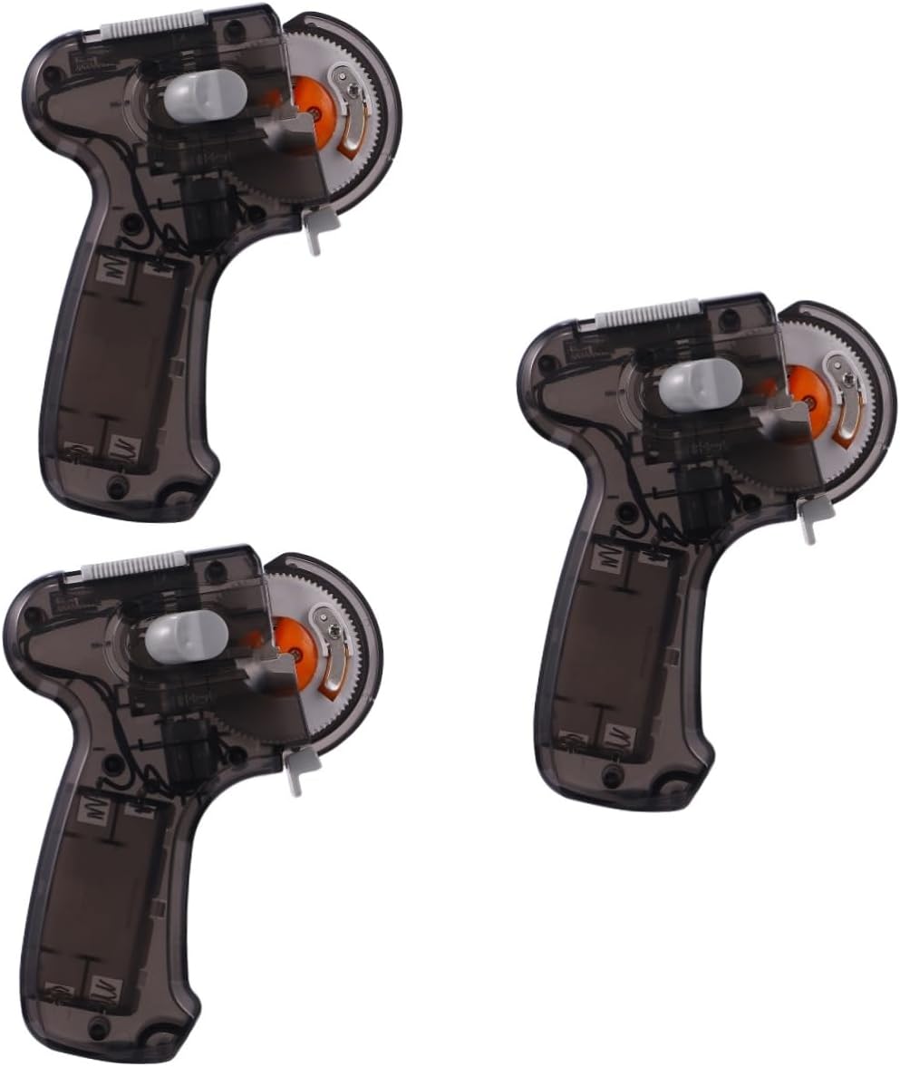 BESPORTBLE 3pcs Automatic Fishing Tool Line Tying Device Electric Hook Tier Comfortable Arch Design Material No Battery Required Long Handle Grey