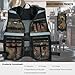 MELOTOUGH Tool Vest for Men Reflective Safety Tool Vest with Adjustable Straps,Removable Phone Holder for Electrical,Carpenters,Construction(Camo)