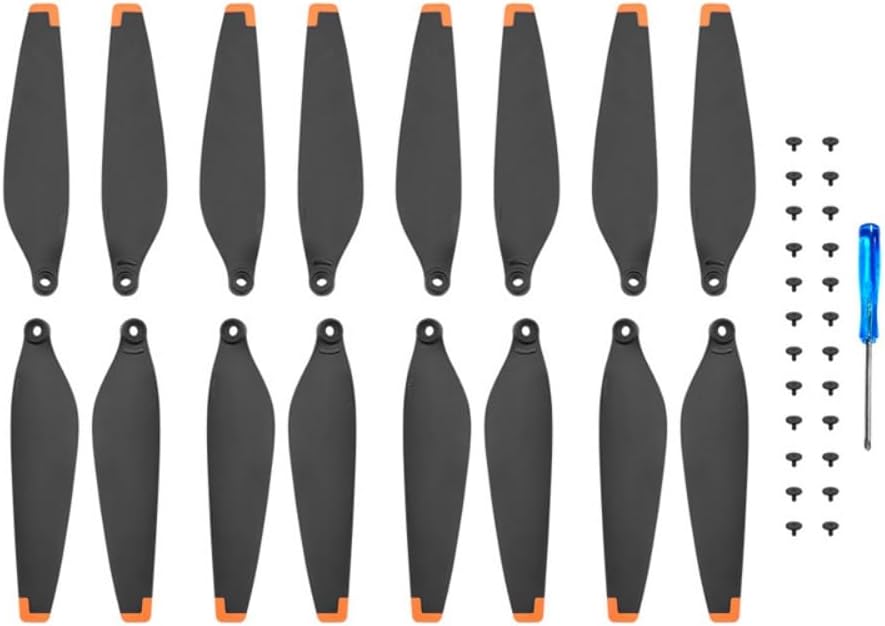 16 pcs mini 3 propllers with scresws Quick Release Drone Blades Compatible with DJI mini 3 with Lower noice with high Performance