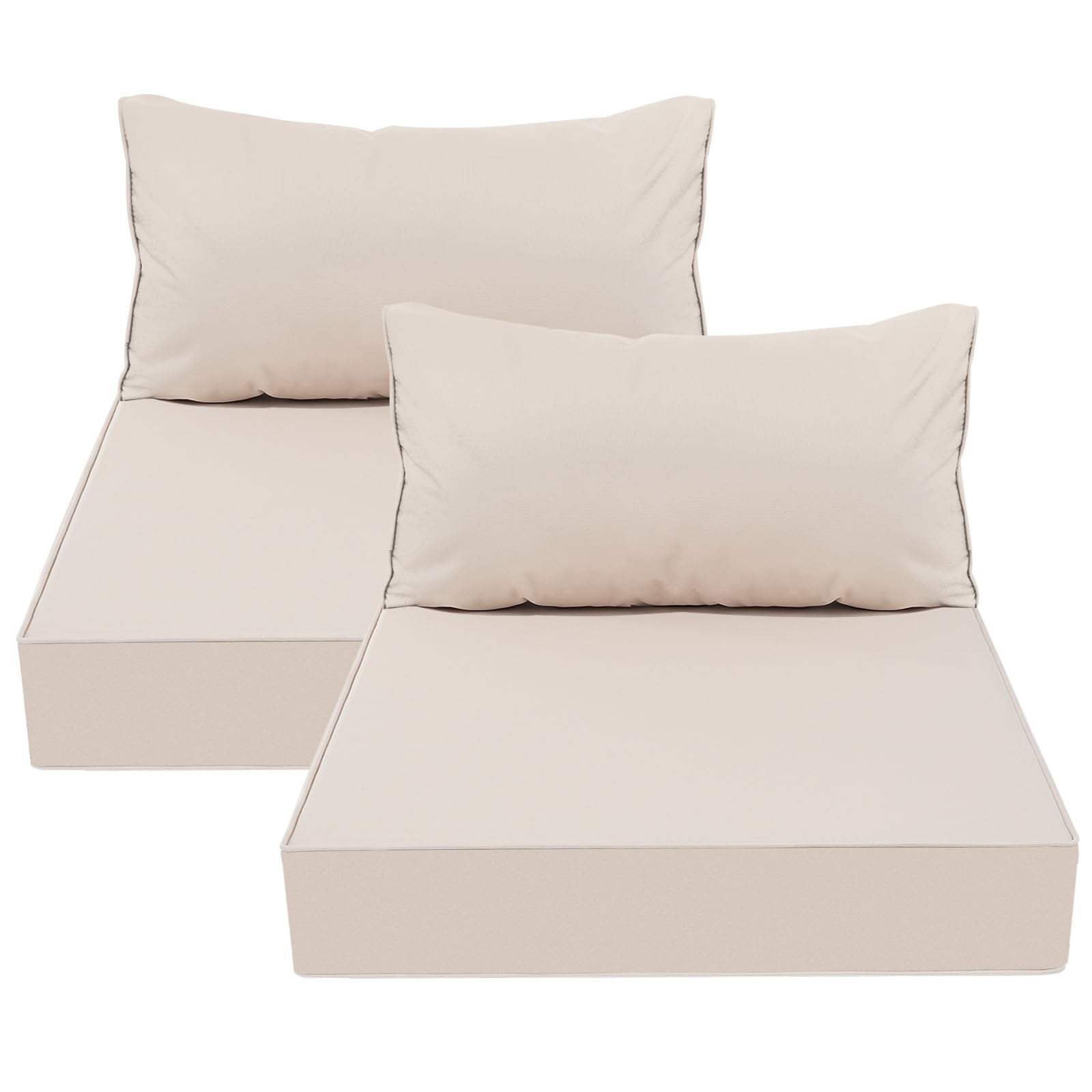 Amazon.com : AAAAAcessories Outdoor Deep Seat Cushions, Waterproof