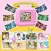 Instant Print Camera for Kids Age 3-12 Girls Boys 1080P HD Digital Video Cameras with 5 Print Paper & 32G Card Toddler Portable Travel Toys Camera for Christmas Birthday Gifts