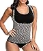LAZAWG Women Sweat Slimming Vest Neoprene Sauna Suit Workout Weight Loss Body Shaper Tank Top No Zip, Black, X-Large