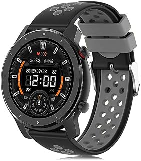 Yaspark Strap for Amazfit GTR 47mm Watch Strap, 22mm Silicone Watch Band Sport Strap for Amazfit GTR 47m, Amazfit GTR 2, GTR 2e, Amazfit GTR 3, Amazfit GTR 4, Amazfit Pace, Amazfit Stratos 2 2S 3