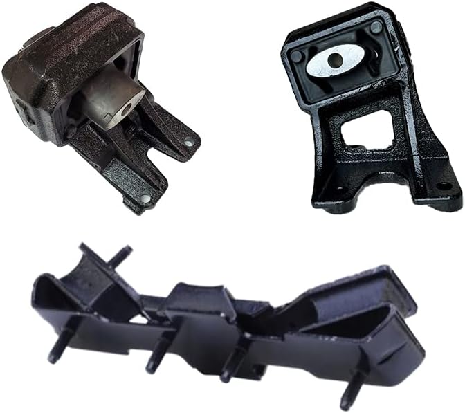 K3467 Engine Motor & Transmission Mount Kit 3pc Compatible with Fits 2006-2007 Dodge Ram 1500 5.7L RWD Crew/Standard Cab | A5842 A5843 A5448