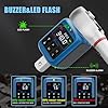 ALAIAL Adattatore Chiave Dinamometrica Digitale 1/2", 5-340Nm Dinamometro Digitale, Chiave dinamometrica con Preimpostata, Buzzer e Notifica LED, Adattatori da 1/4" 3/8" per Bici, Auto, Moto