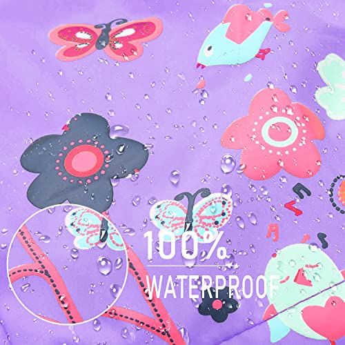 Image of Arshiner Girl Baby Kid Waterproof Hooded Coat Jacket Outwear Raincoat Hoodies