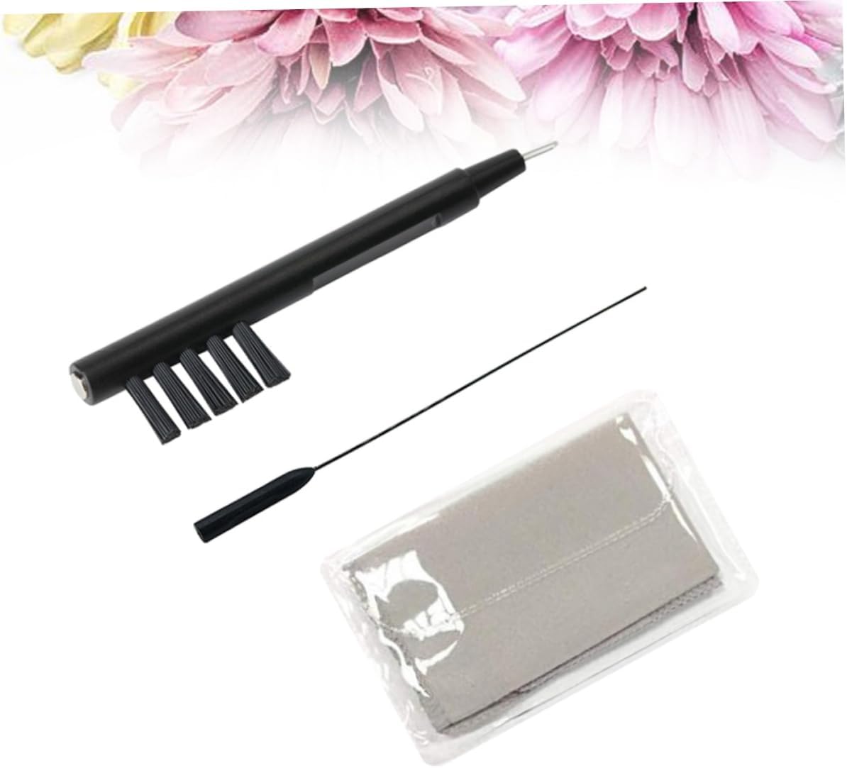 Healifty 6pcs Hearing Aid Cleaning Brush Cleaning Tool Hearing Aids Brush Wipes Random Color