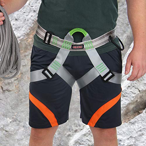 Foto von ALPIDEX Universal Klettergurt für Damen und Herren EN 12277 Sitzgurt zum Klettern mit verstellbaren Beinschlaufen