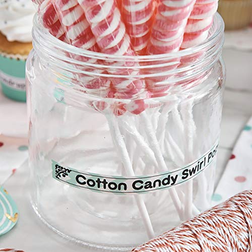 Image of Brother P-touch Embellish Black Print on Mint Chevron Pattern Tape TZEMPMC31 - ~ inch Wide x 13.1' Long for use with P-touch Embellish Ribbon & Tape Printer