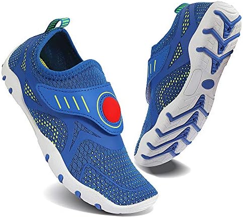 MAYZERO Kids Water Shoes Boys Girls Aqua Socks Non-Slip Quick Dry Swim Shoe Barefoot Beach Pool Shoes (Little Kid/Big Kid) - 5