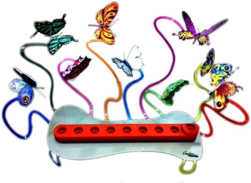 Butterflies Metal Hanukkia Hanukkah Lamp Menorah Cutout Steel