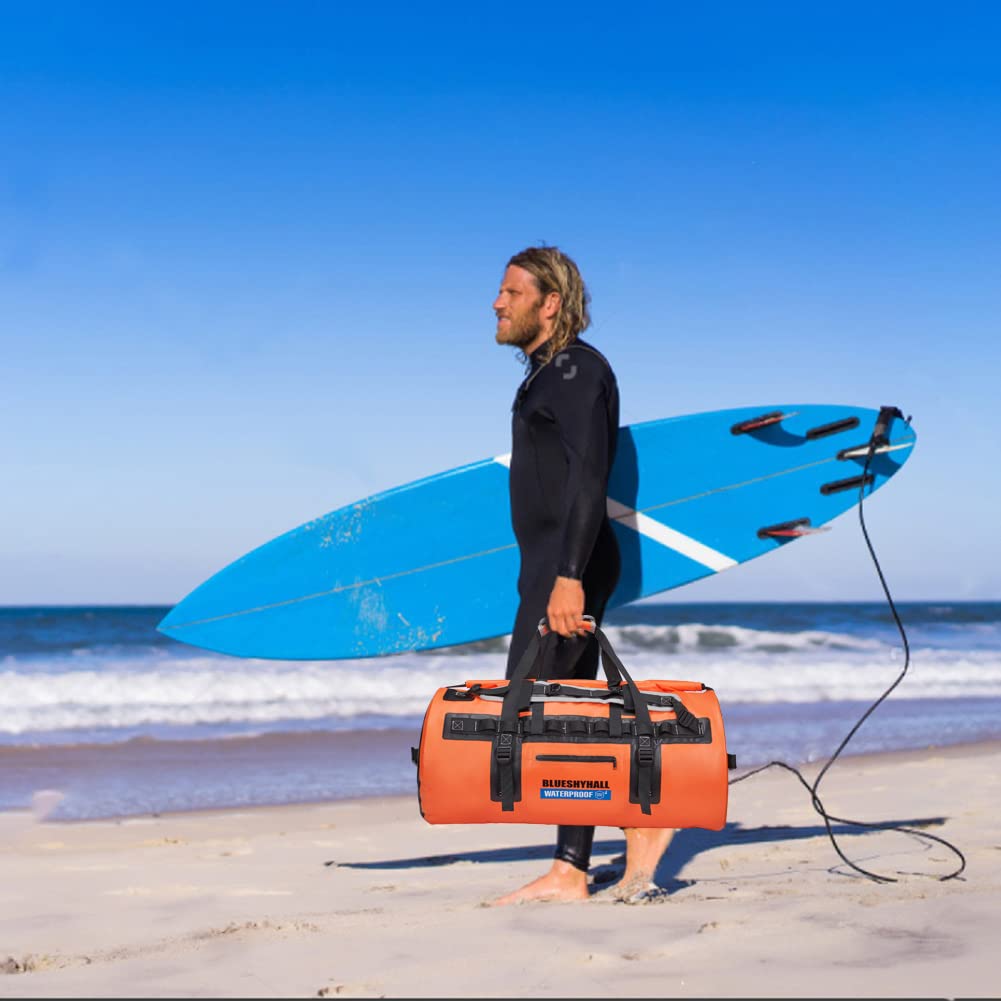 Blueshyhall Dry Bag Sac à Dos étanche Idéal pour Le Kayak, Le Camping, la Randonnée, la Pêche, la Natation, Le Surf, Le Bateau et Le Rafting