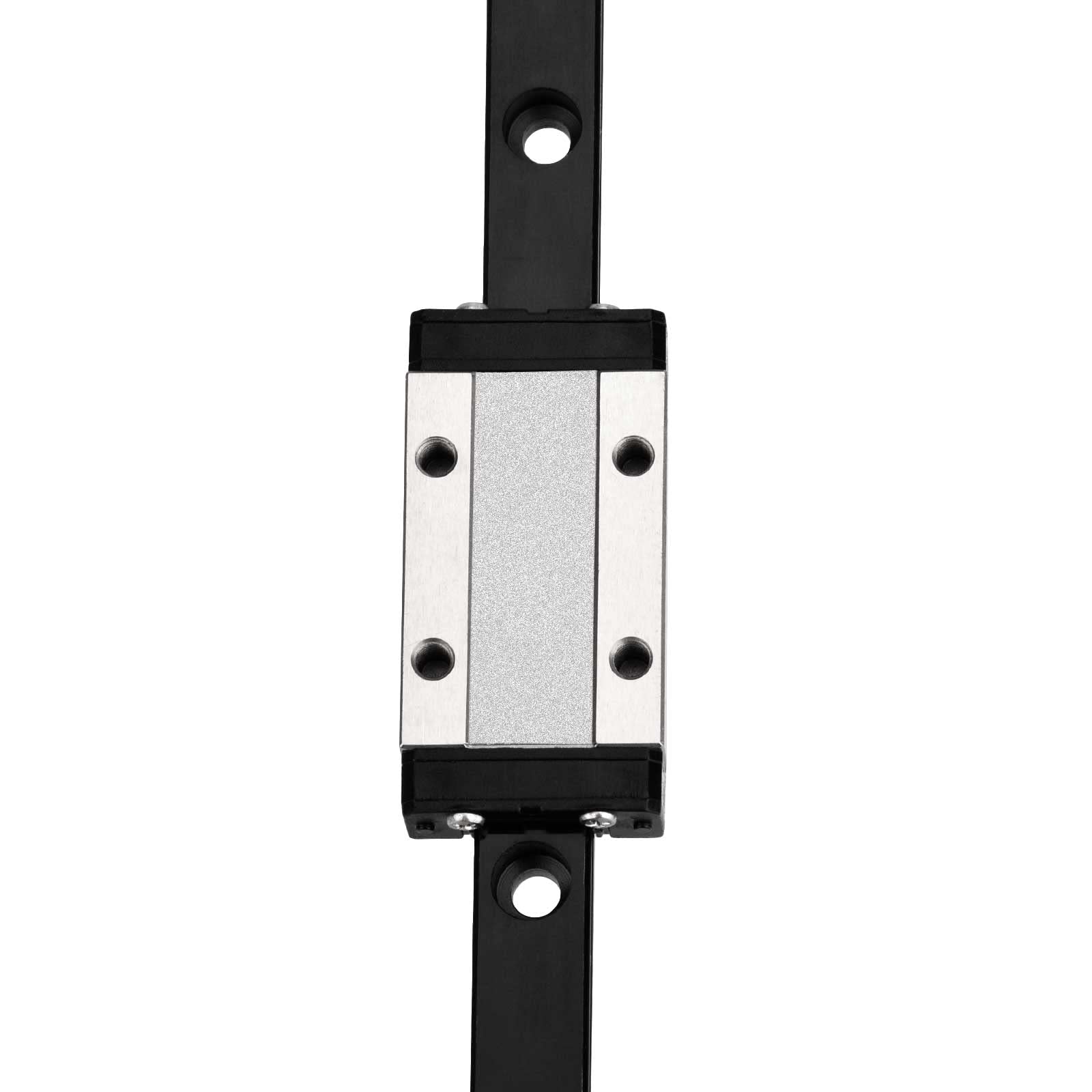 MGN9H – Rail de guidage coulissant linéaire MGN9 de 450 mm avec un bloc de chariot MGN9H pour imprimante 3D et machine CNC, noir (MGN9H, 450 mm)