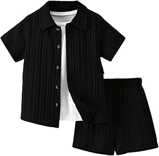 MAFIA OX Baby Boy Short Sleeve Shirt With boys shorts Clothing Set For Summer,Vacation,Traval | 2 Pcs Set | Outfit Fancy C...