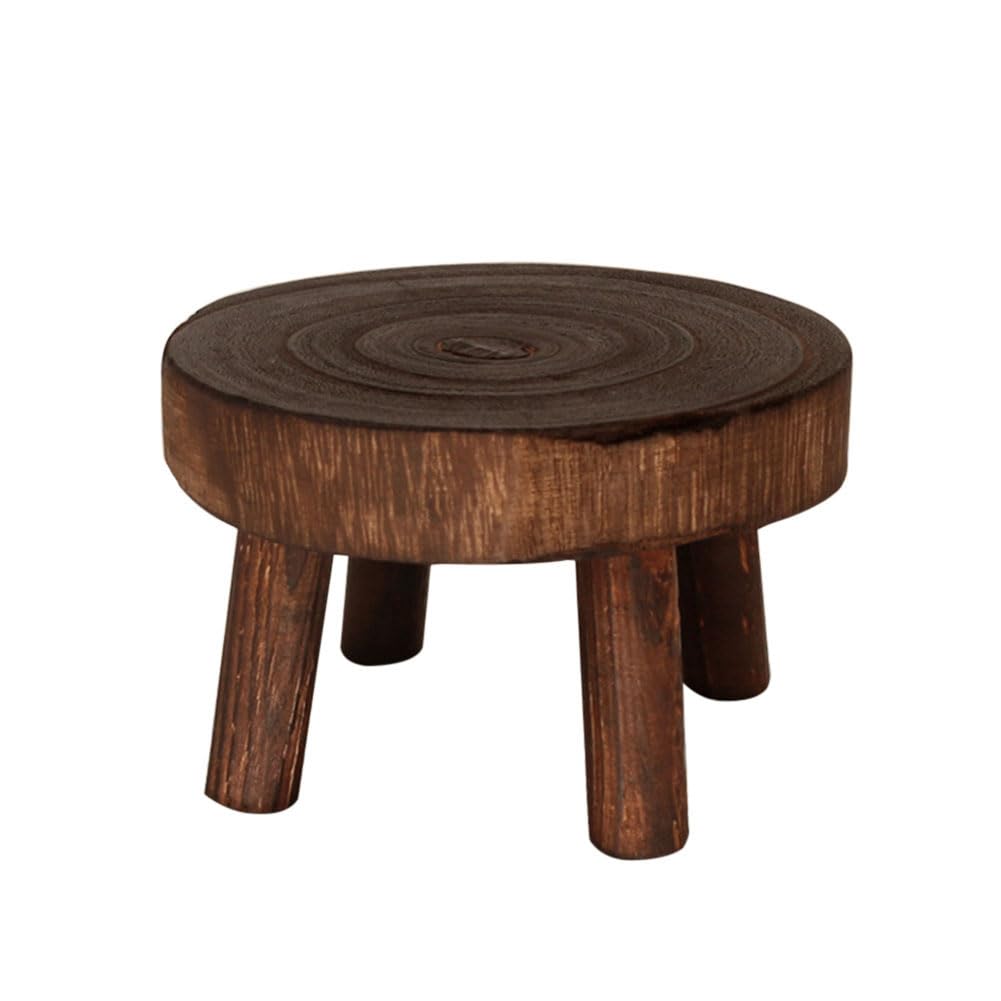 Tabouret en bois pour pot de fleurs afin de sublimer votre salon ou balcon
