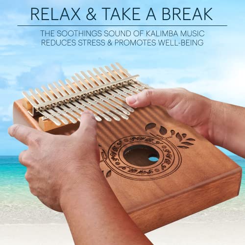 UNOKKI Kalimba Thumb Piano – Instruments de musique Kalimba 17 touches avec instructions de livre de chansons Kalimba… - Les Beatles, Paul McCartney, John Lennon, RIngo Starr, George Harrison UNOKKI Kalimba Thumb Piano - Instruments de musique Kalimba 17 touches avec instructions de livre de chansons Kalimba… – Image 5