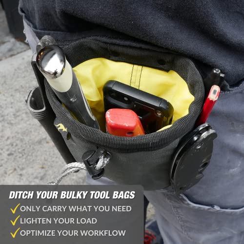 Joey Pouch | Clip-On Tool Belt Bag For Tools, Screws, And Nails - Great For An Electrician, Hvac Tech, Plumber, Carpenter, Contractor, Handy Man, And Any Tradesperson Who Wears A Small Utility Pouch #TOP2
