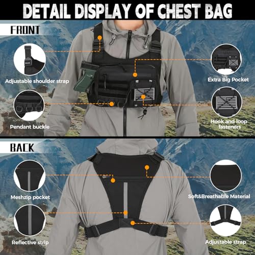 koculemi Concealed Chest Holster Bag