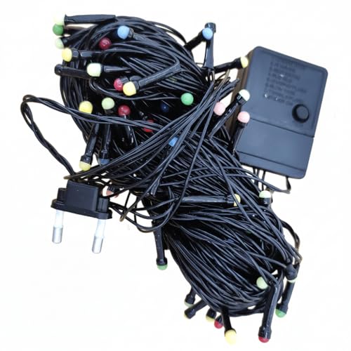 Image of XERGY String Ladi Lights - 60 Ft Multi-Color Decorative LED String Light | 8 Modes | Fairy Lights for Diwali, Home, Garden, Wedding, Christmas, Party & Festival Decoration
