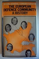 The European Defence Community: A History 0333261984 Book Cover
