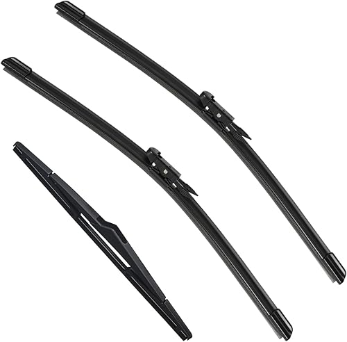 Vista 83 de Paquete de 3 limpiaparabrisas compatibles con Toyota RAV4 2019-2022, limpiaparabrisas delantero y trasero, juego de cuchillas de repuesto para mi