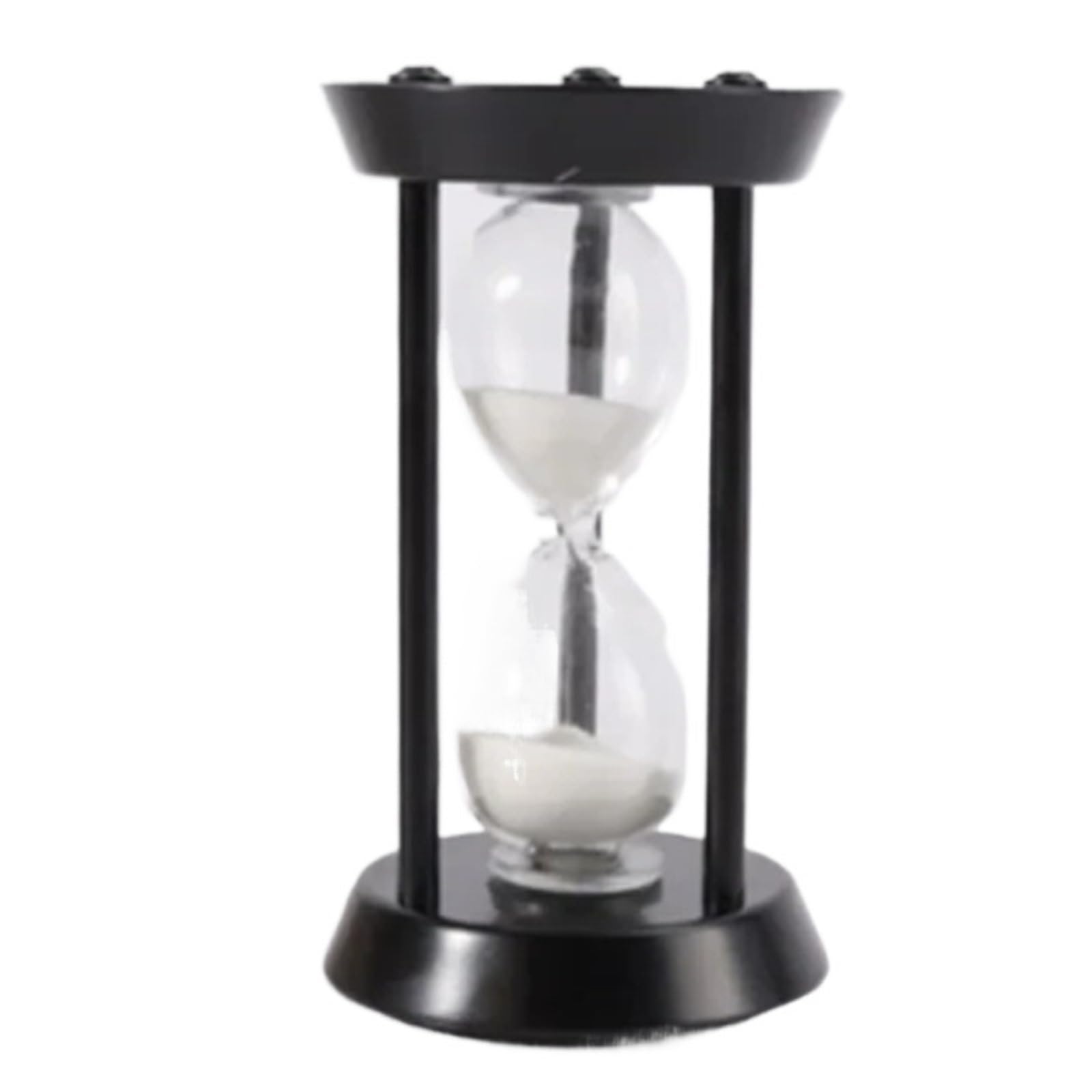 Reloj de Arena, Reloj de Metal, Adorno clásico para Escritorio de Sala de Estar, Reloj Retro