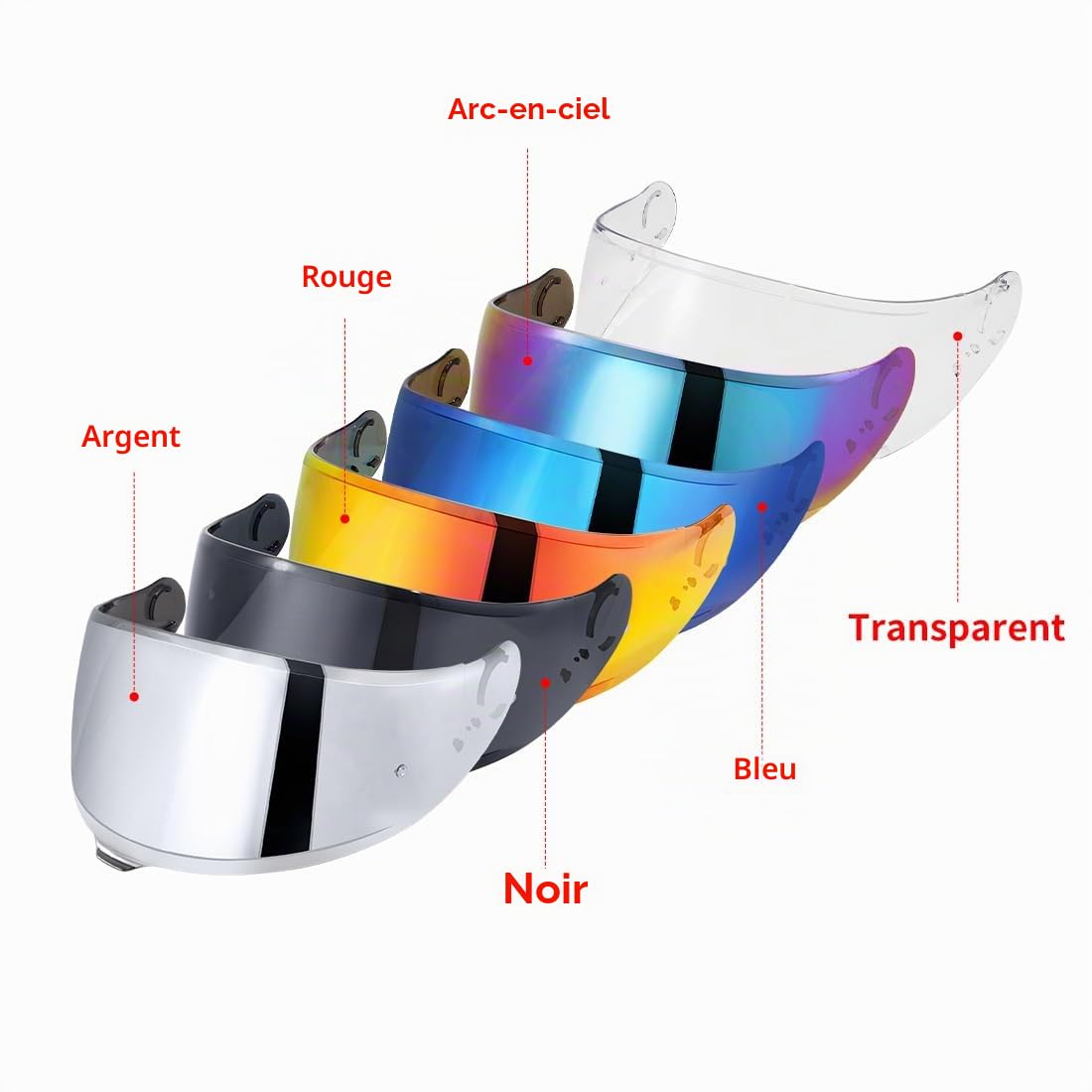 Visiere de Casque pour GT Air 3 CNS-1C Visiere Casque Moto | Remplacement de lentille de Casque de Visière de Casque de Moto