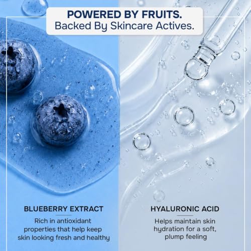 Image of Swiss Beauty Care Juicy Glow Face Wash | Blueberry + Hyaluronic Acid| Removes Dirt & Grime | Thick, Gel-Based Texture |Improves Skin Texture | Deeply Nourishes | Gently Exfoliates