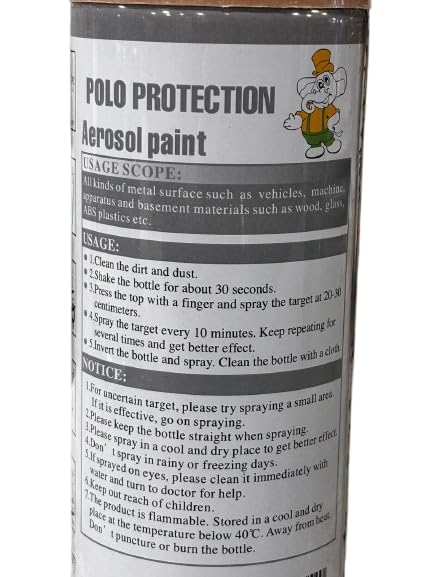 Image of Polo Spray Paint for Metal,Wood,Walls and Automotive Cars,Bikes(Multipurpose)|Quick Drying|Durable|400ml (Copper)
