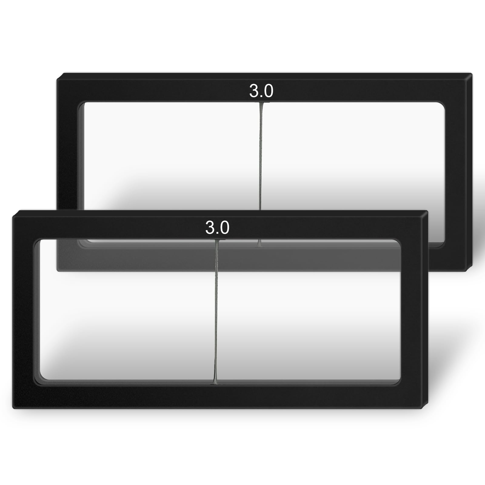 Lot de 2 loupes en verre de soudage - Accessoires de soudeur 1.0 1.5 2.0 2.5 3.0 dioptrie - Traitement professionnel - Loupe de casque de soudage (3,0 dioptries)