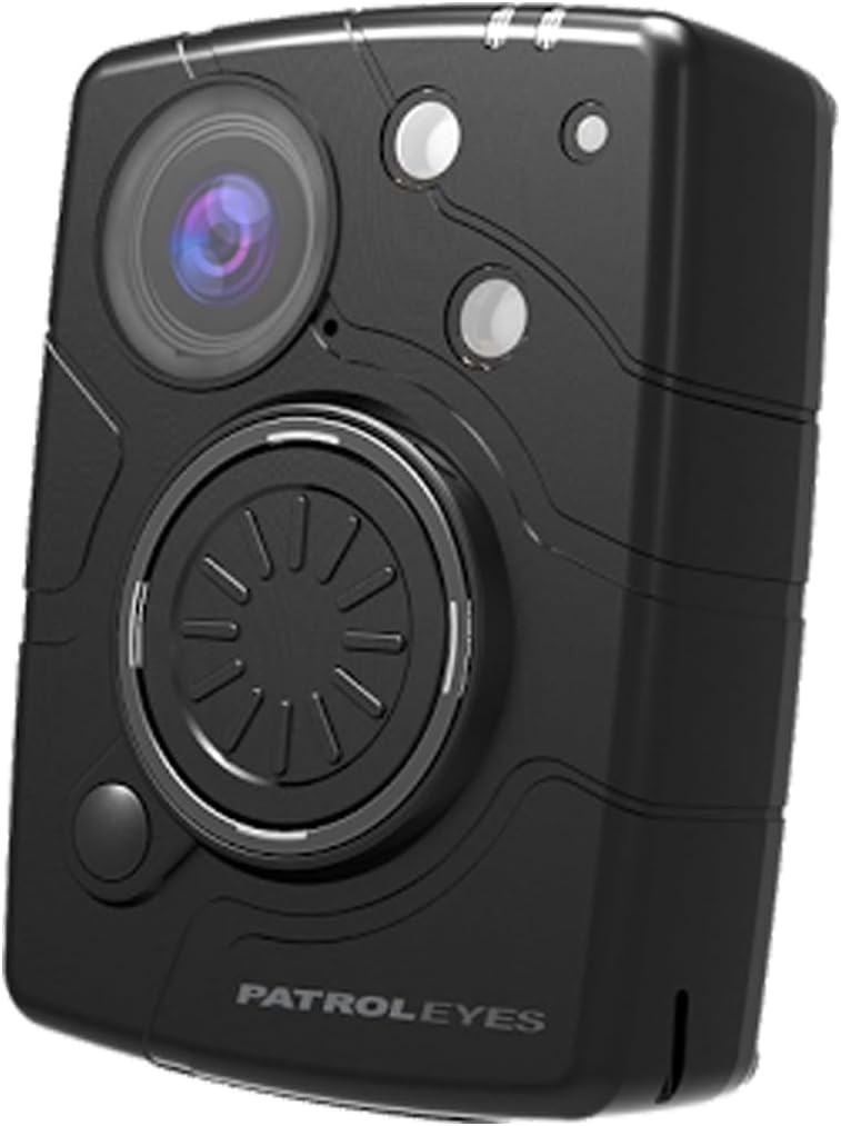 LITE 2K 64GB HD 12 Hour Battery Infrared IR Police Law Enforcement Body Security Camera with Super Strong Quick Release Body Camera Magnet Mount PE-LITE