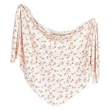 Copper Pearl Baby Swaddle Blanket - Premium Knit Baby Blanket, Large Soft Stretchy Receiving Blankets for Baby Boy and Girl, Swaddles for Newborn, Infant, and Toddler (Rue)