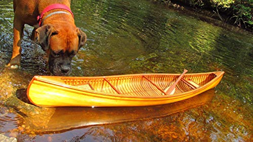 54" Canoe model kit, Red Cedar Deluxe - Thumbnail 2