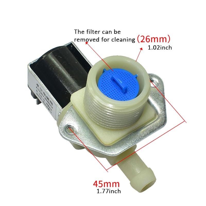 Ersatz Universal Eismaschine Geschirrspüler AC220V Magnetventil Wasserdurchflussschalter Wasser Nachfüllventil Wasser Einlassventil
