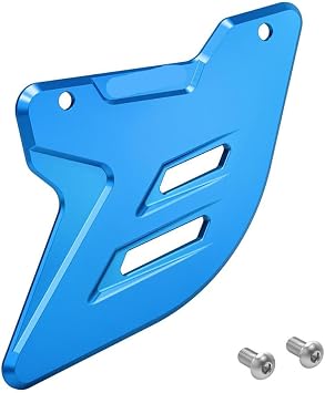 DRZ400SM DRZ 400 SM DR-Z 400SM 2005-2024 2023 2022 2021 2020 Front Rear Brake Disc Protector and Fork Lower Cover Compatible with Similar ModelsBlue Rear