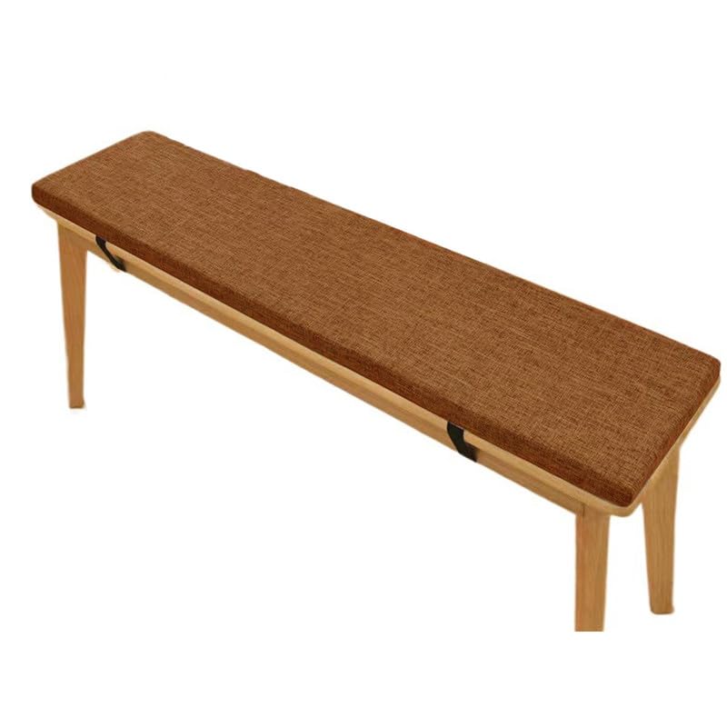 Sitzkissen für Gartenbank, 200 x 28 x 5 cm, rutschfest, waschbar, individuelles Bankkissen, Polster für Terrasse, Küche, Sofa, Esszimmer, Schaukel, Fenster