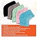 Selizo 5 Pairs Moisturizing Gel Heel Socks Open Toe Socks for Dry Hard Cracked Heels, 5 Colors