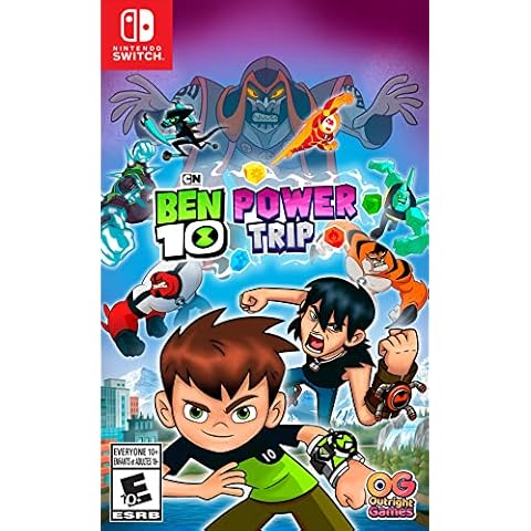 Ben 10 Power Trip for Nintendo Switch Cover