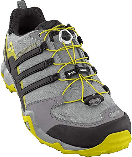 adidas Men's Sport Performance Terrex Swift R Hiking Sneakers, Grey Textile, 9.5 M