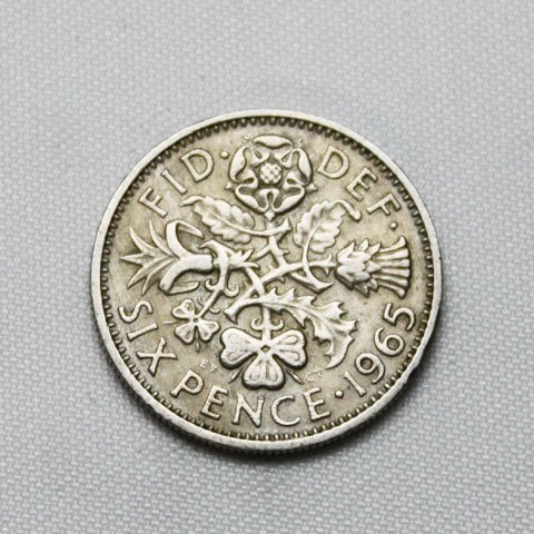 Amazon | 1965年 6ペンス コイン 幸せな結婚のために