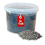 Beewarm 5L Tub Niger Seeds for Birds, Nyjer Seed, Niger Seed Feeder, Nyjer Seed Bird Food, Niger Seed Feeders for Wild Birds