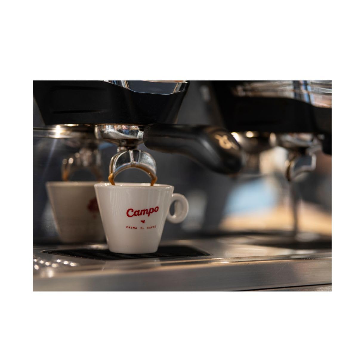 Campo Caffè - Decaffeinato - Caffè in Grani Artigianale Italiano 2 Kg, Espresso Morbido e Delicato