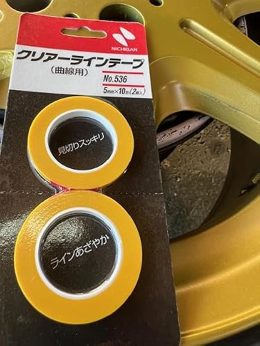 Amazon | ニチバン クリアラインテープ(曲線用) 幅5mm×長10m No.536