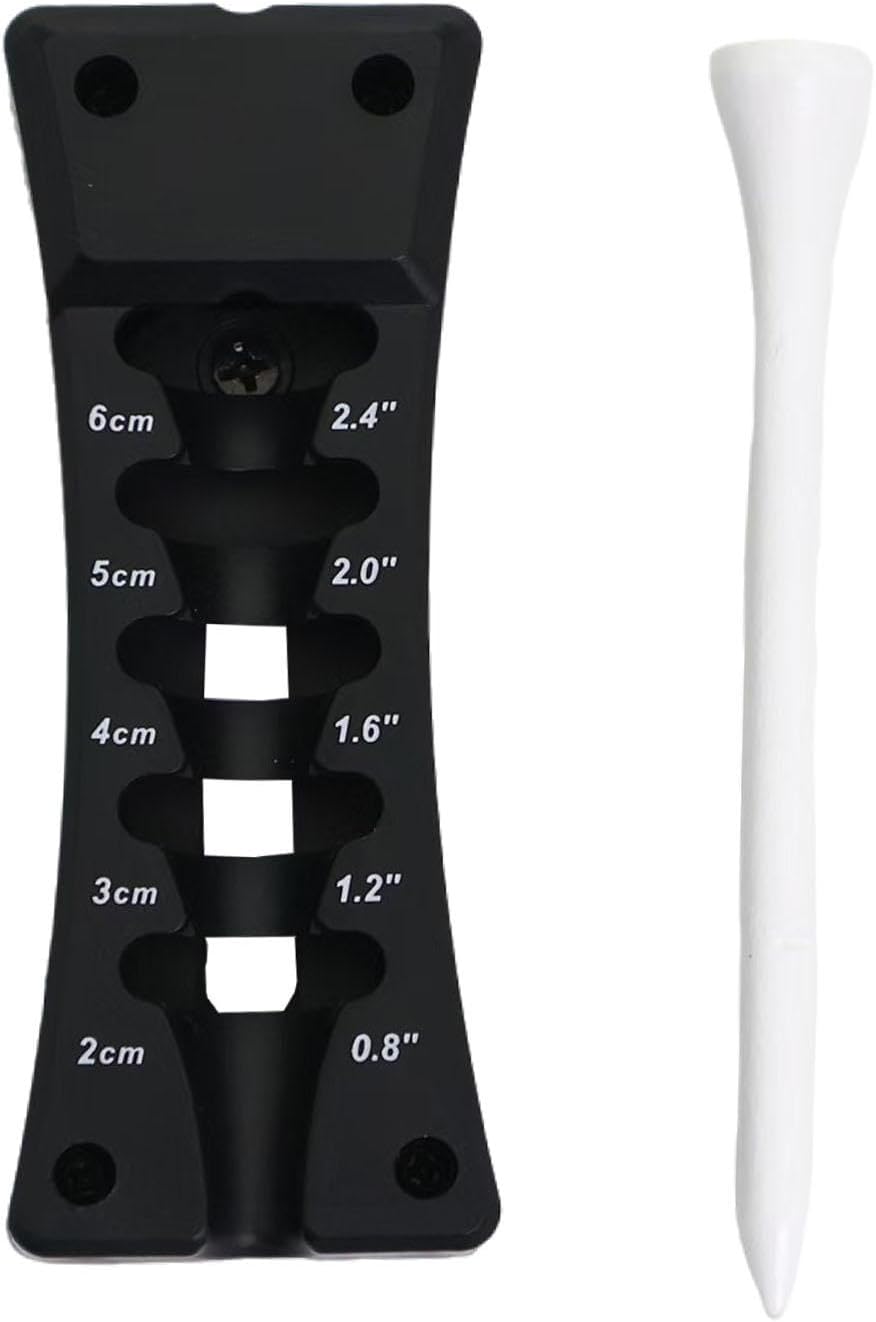 Golf Tee Height Adjuster Tool 3 in 1 Tee Height Setter for Consistent Swings | Sporting Goods | Golf | Golf Clubs & Equipment | Golf Tees