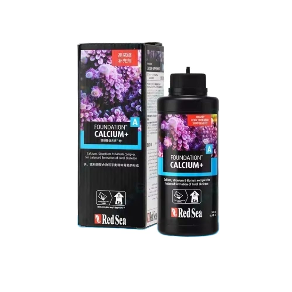 RedSea Basic Trace Elements A Contains Calcium Strontium Mixed Salt Meets Coral Needs Part Of Comprehensive Coral Conservation (1kg (R22017))