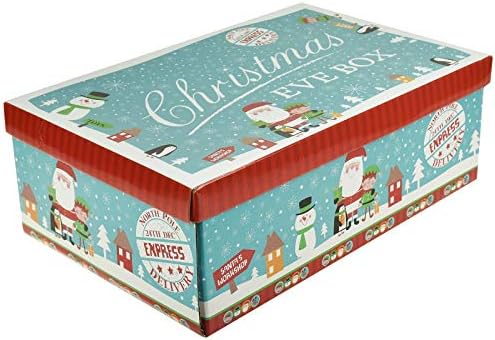 ALBERT AUSTIN Christmas Eve Box Fillers for Kids Gift for Presents Winter Holidays Sweet Bags Empty (Small)
