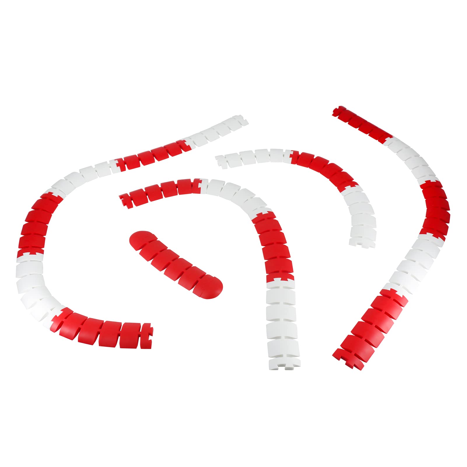 120 piezas de pista de deriva para 1/28 Wltoys K979 K999 Mini-Z Mini-D Rc coche, silicona suave, duradera, antiarañazos, pista de carreras, accesorios decorativos 3