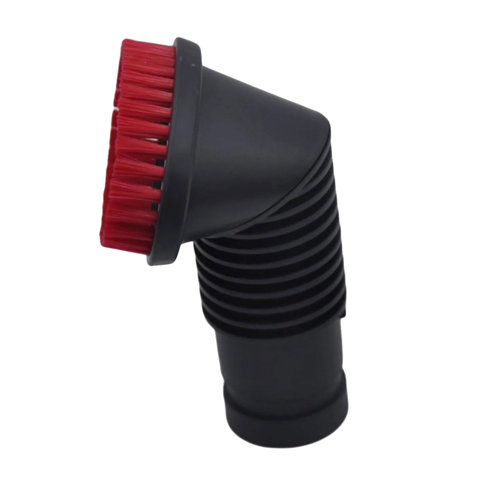 Tsophreniq Multifuntional Round Brush Floor and Furniture Brush Vacuum Hose Attachment with Soft Hair Bristles for Home Use Pet Hair Vacuum Head